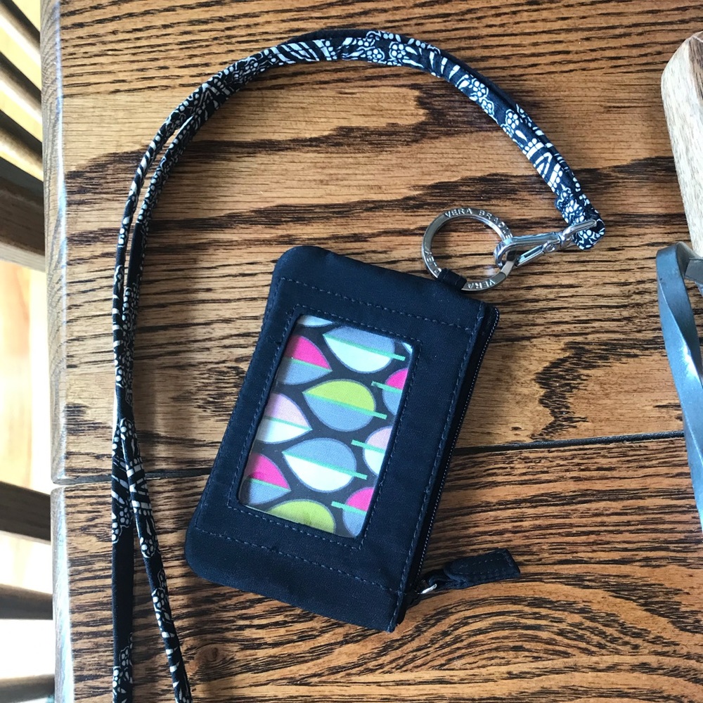 Vera Bradley lanyard/key pouch